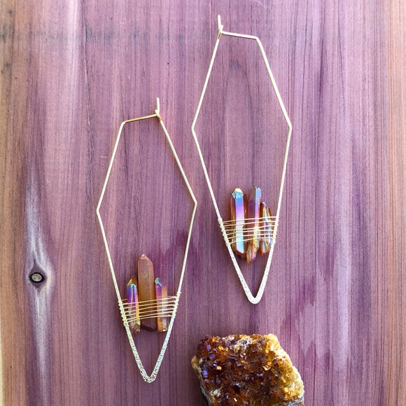 💐Mint Geode Threaders in Wine - Picture 3 of 6